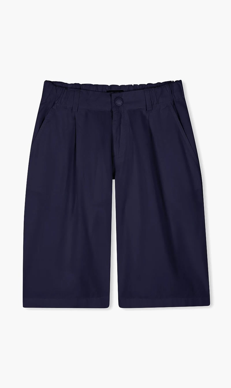 Kenzo Blue Cotton Bermuda Shorts for Boys