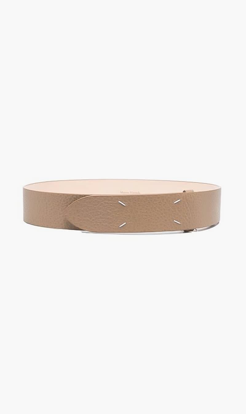 

Maison Margiela Beige Leather Belt | The Deal Outlet