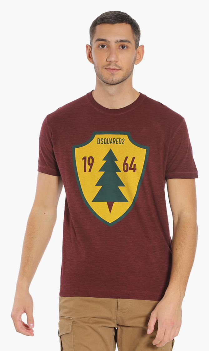 

Crew Neck Printed T-shirt