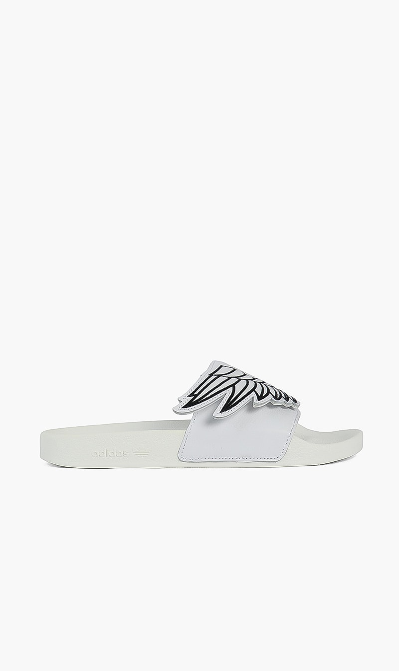 

Monogram Slides, White