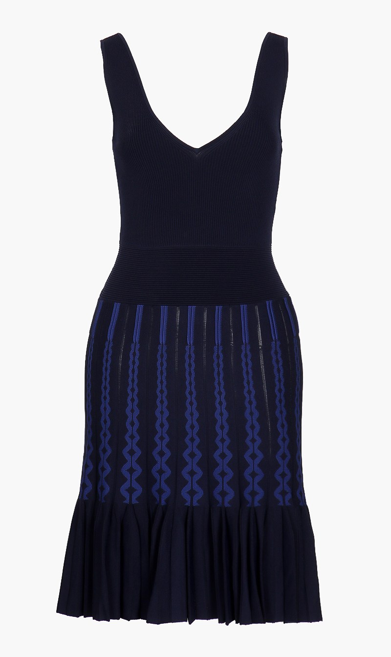 

Flippy Knit Skater Dress