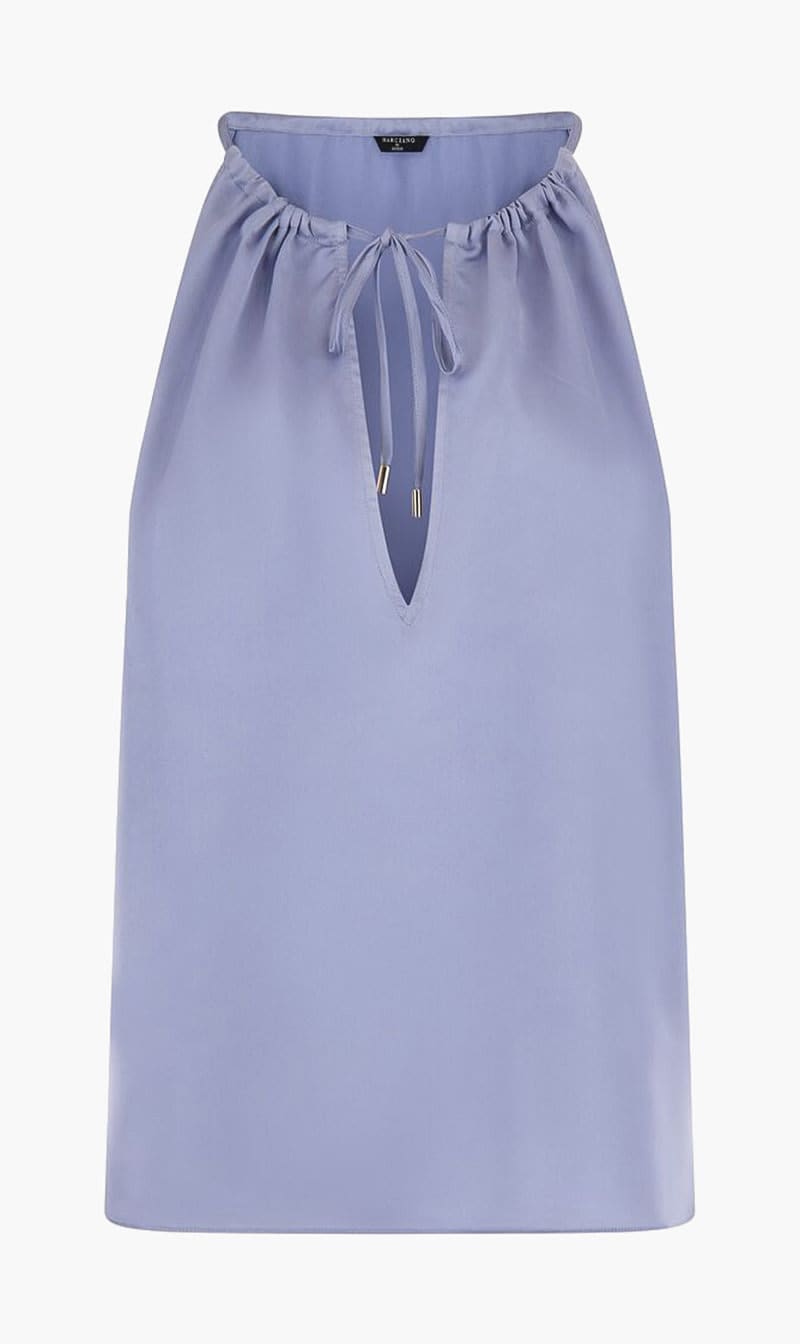 

Guess Blue Marciano Halter Top for Women