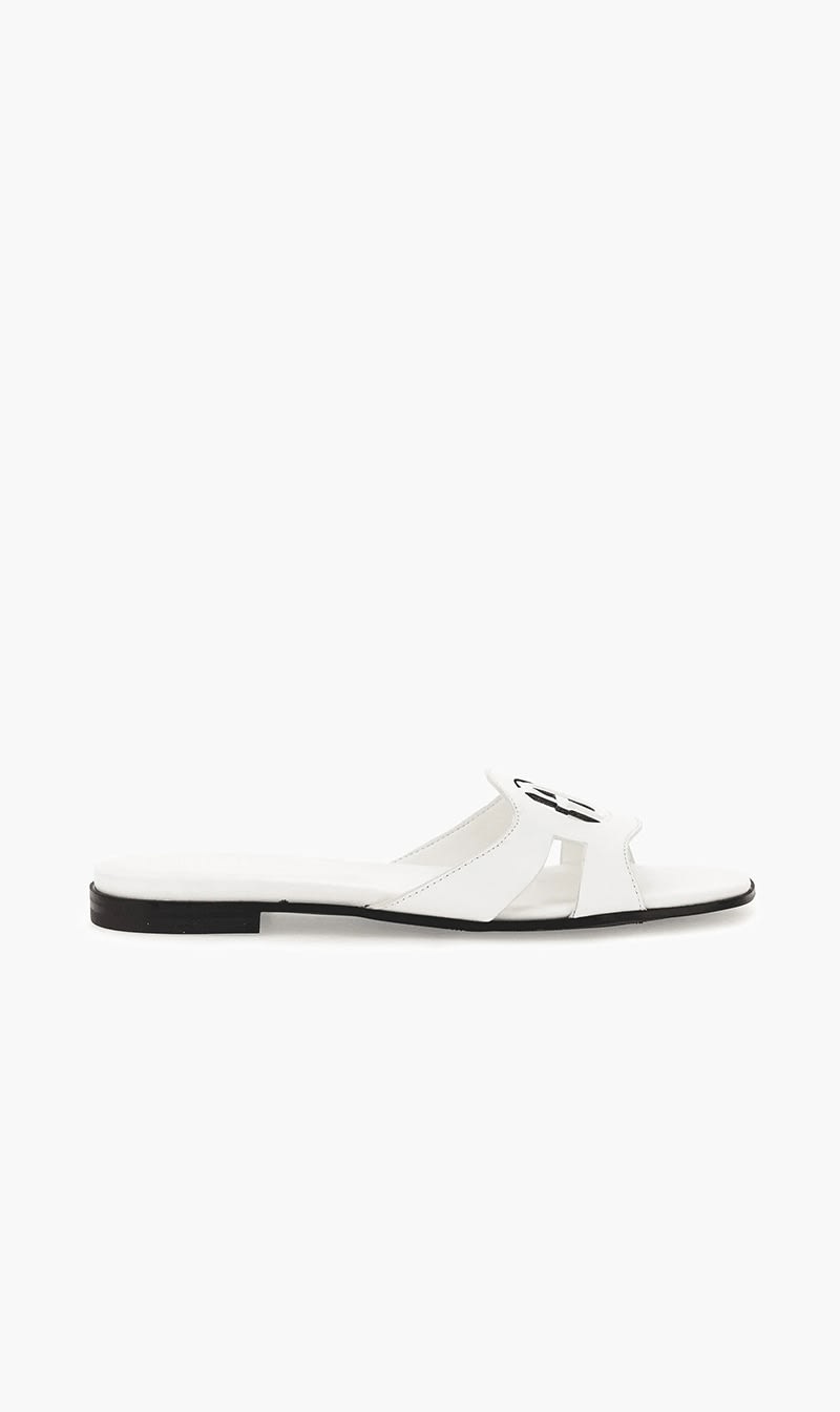 

Guess White Ciella Slides for Women | The Deal Outlet