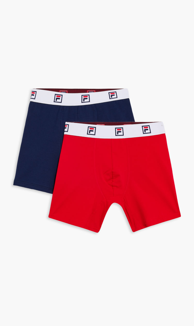 

Fila Multi-color 3 Pack Mens Mid-rise Trunk for Men | The Deal Outlet