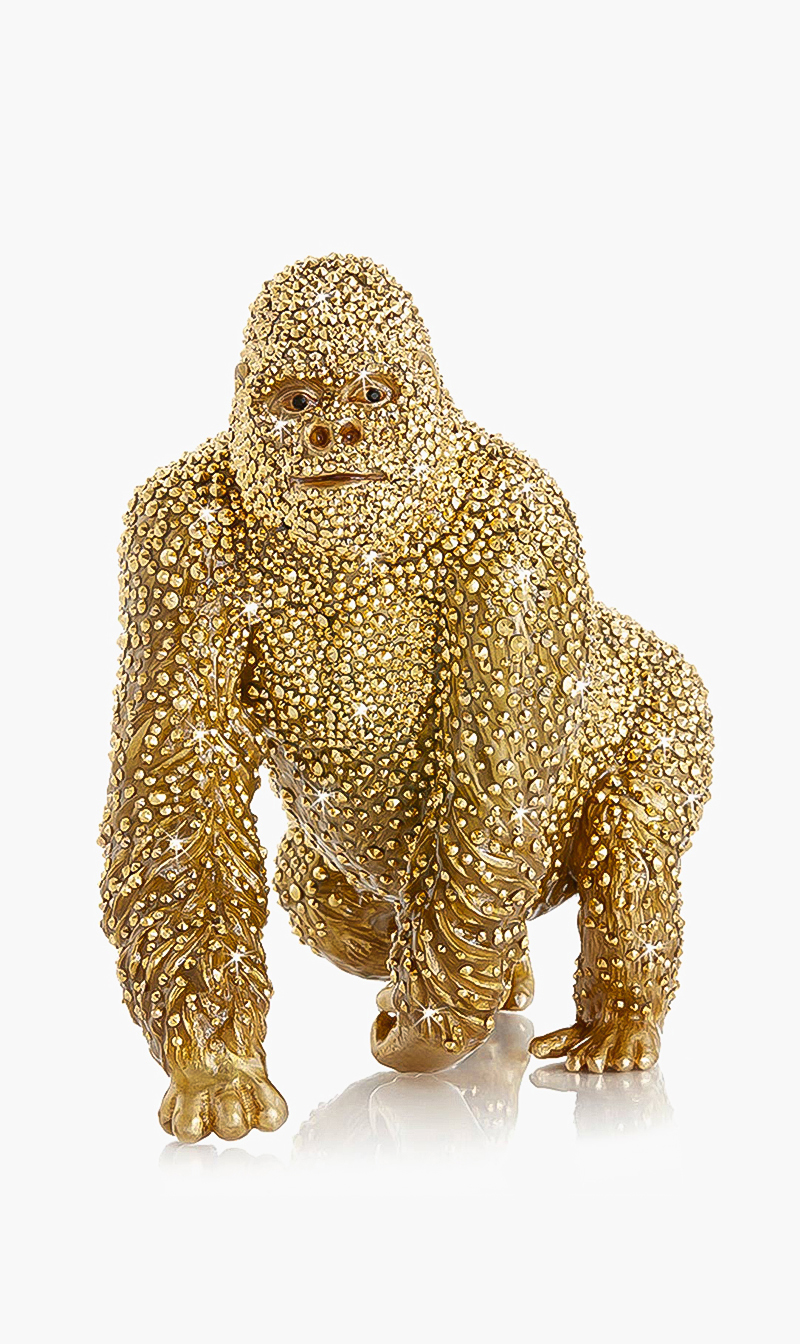 

Jay Strongwater Pave Gorilla Figurine
