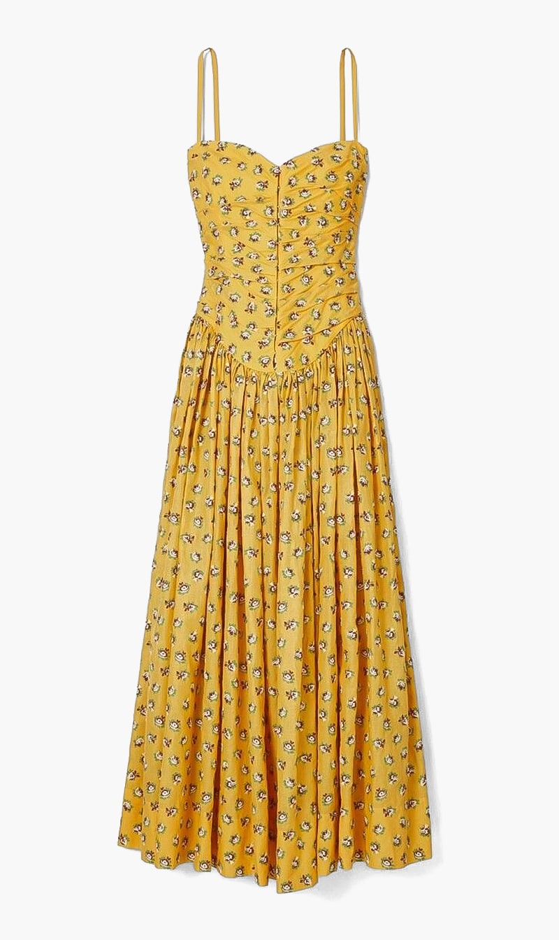 

Tory Burch Garden Rose Embroidered Dress