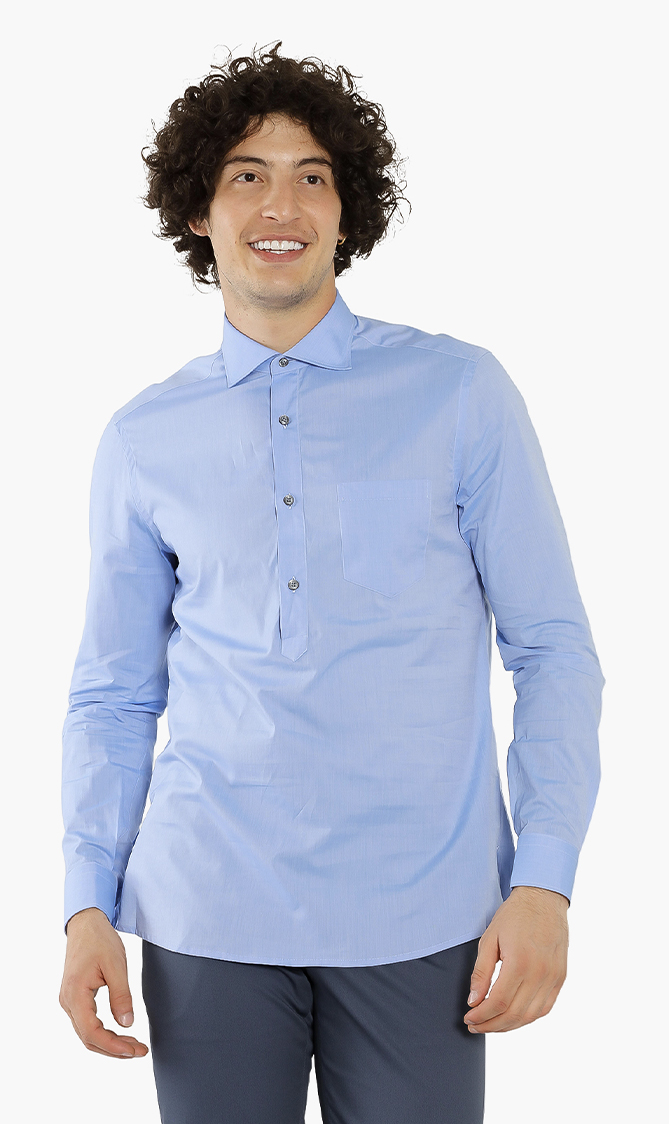 

Pal Zileri Plain Long Sleeves Shirt
