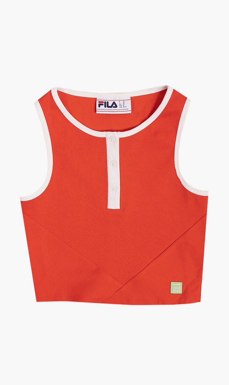 

Fila Red Rib Vest for Women | The Deal Outlet