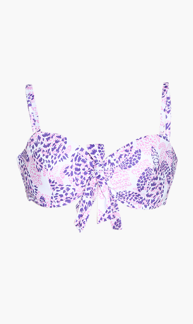 

Lucie Underwire Bikini Top, Pink