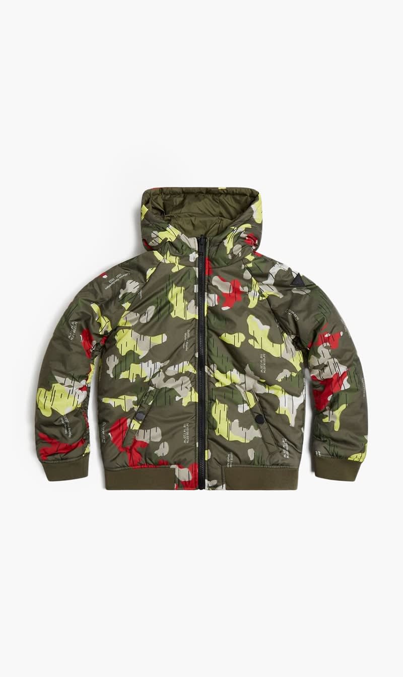 

Guess Green Revers Padded Hoode - Light Poly Recycle for Boys | The Deal Outlet