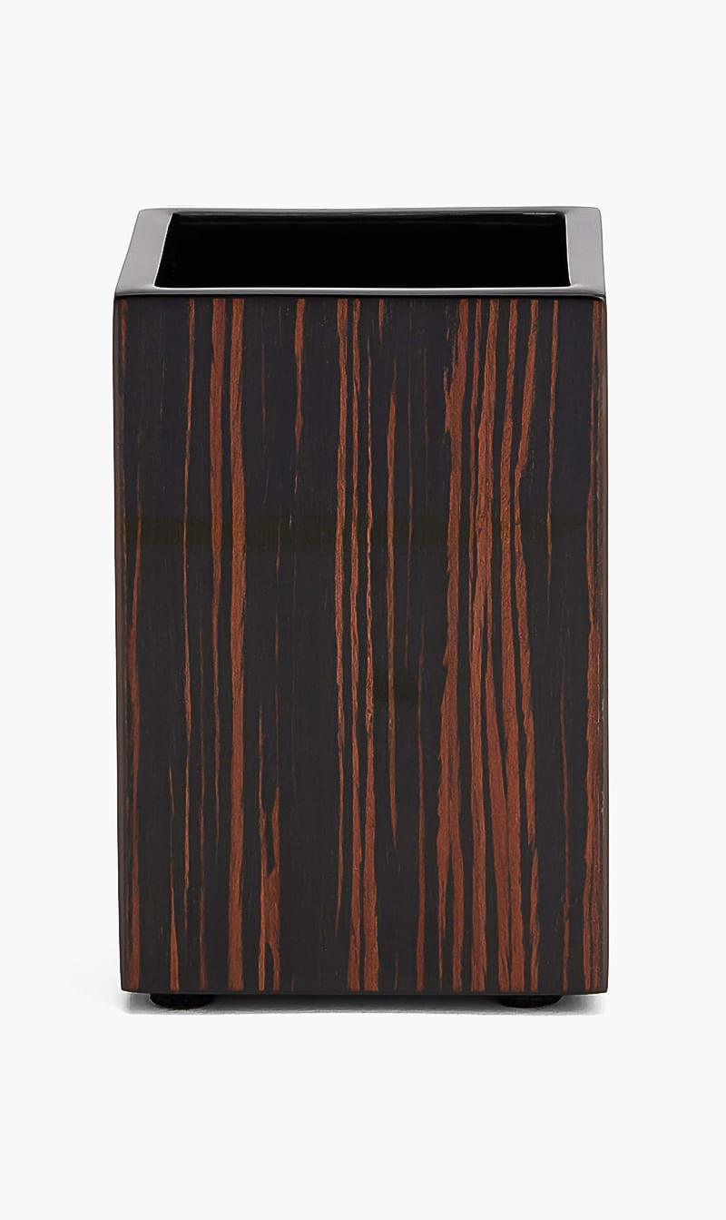 

Pacific Connections Brown Pencil /brush Holder | The Deal Outlet