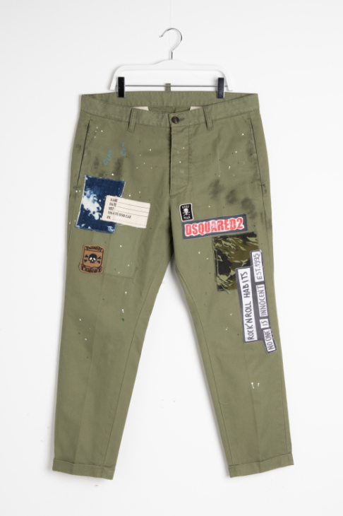 

Dsquared2 Patched Chino Pants