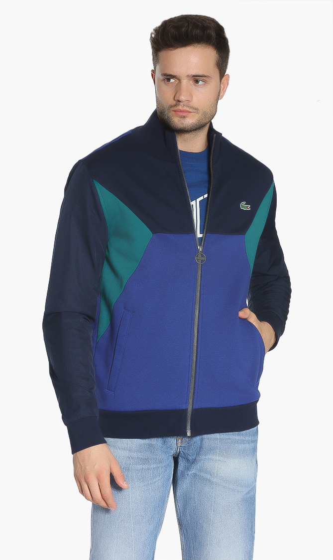 

Lacoste Colorblock Zip Tennis Sweatshirt