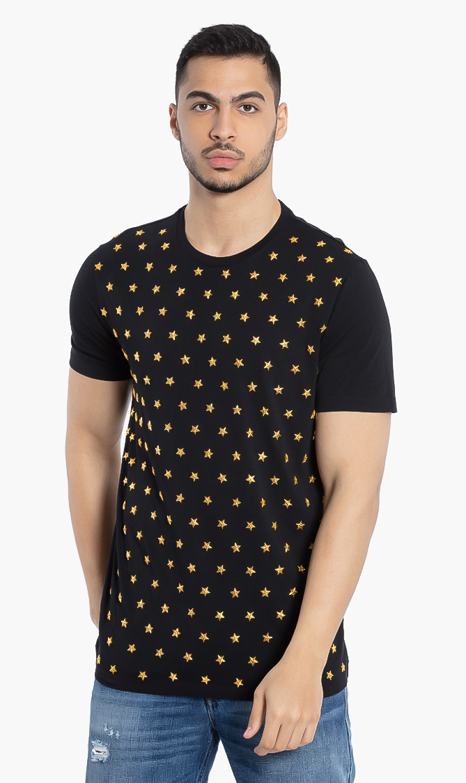 

Versace Gianni Star Studs T-shirt
