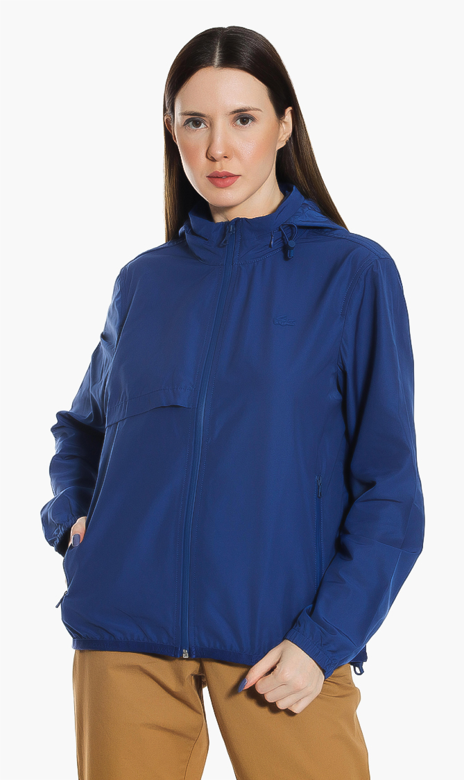 

Lacoste Wind And Water-resistant Windbreaker