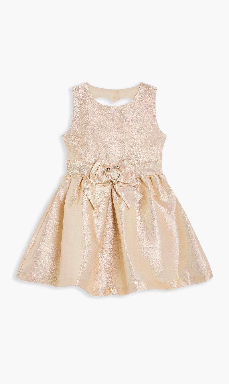 

Angel's Face Gold Sydney Sparkle Dress Gold for Girls | The Deal Outlet