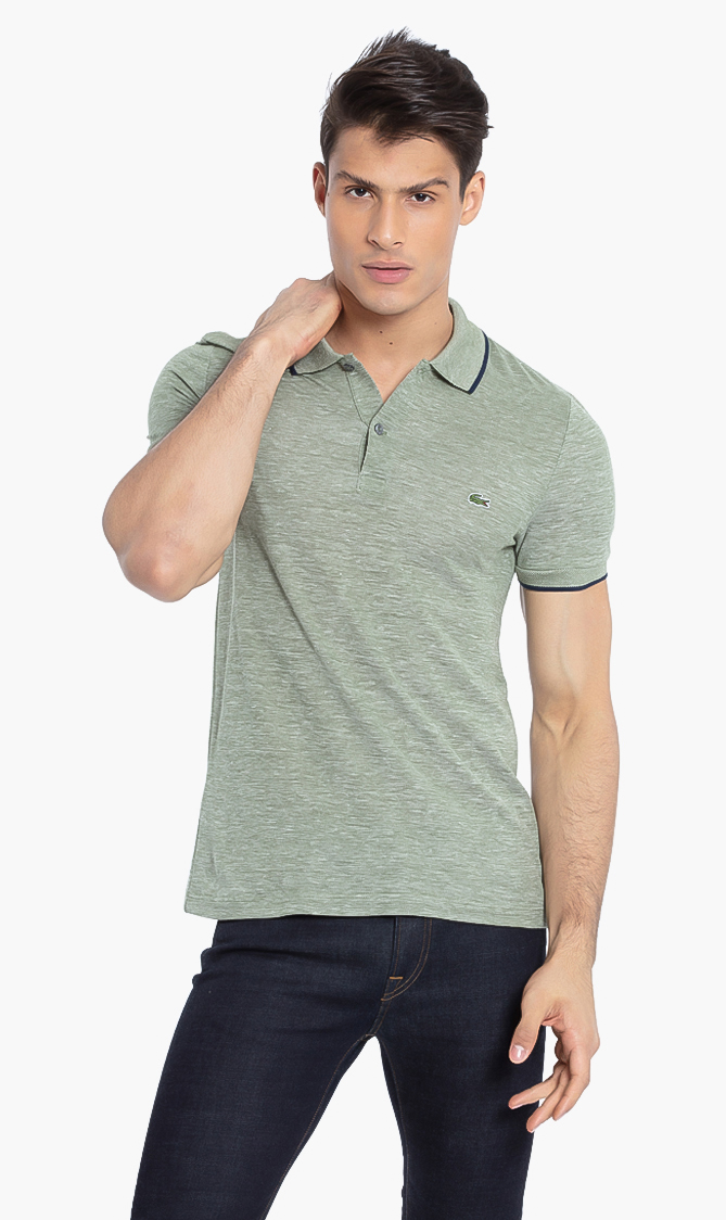 

Lacoste Ribbed Collar Regular Fit Polo Shirt
