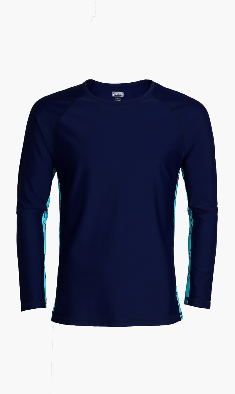 

Vilebrequin Blue Rashguard Starfish T-shirt for Men | The Deal Outlet