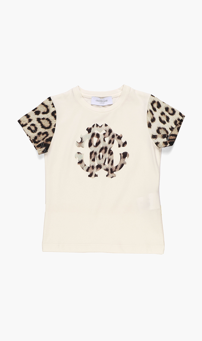 

Roberto Cavalli Leopard Jersey T-shirt