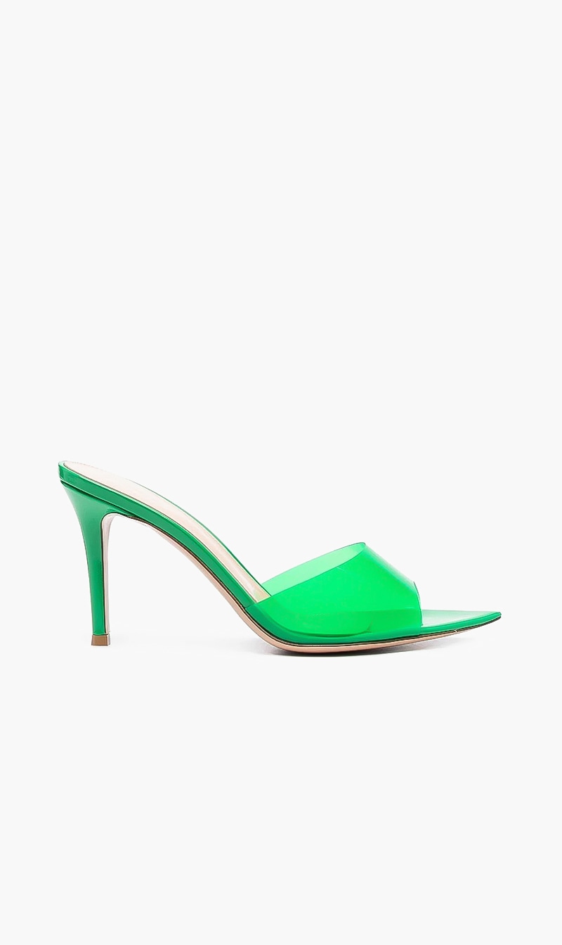 

Elle Heel Sandals, Green