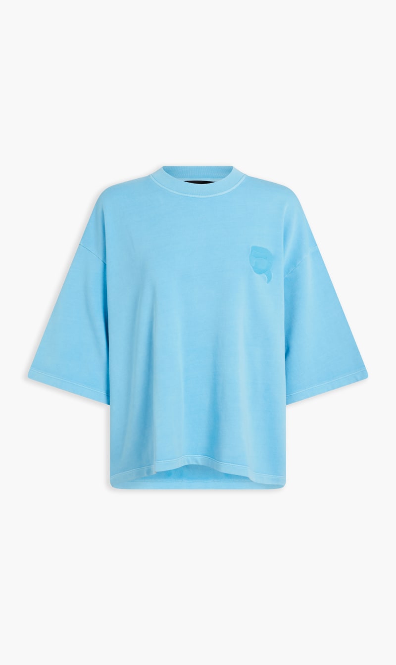 

Karl Lagerfeld Blue Ikonik 2.0 Sslv Sweatshirt for Women | The Deal Outlet
