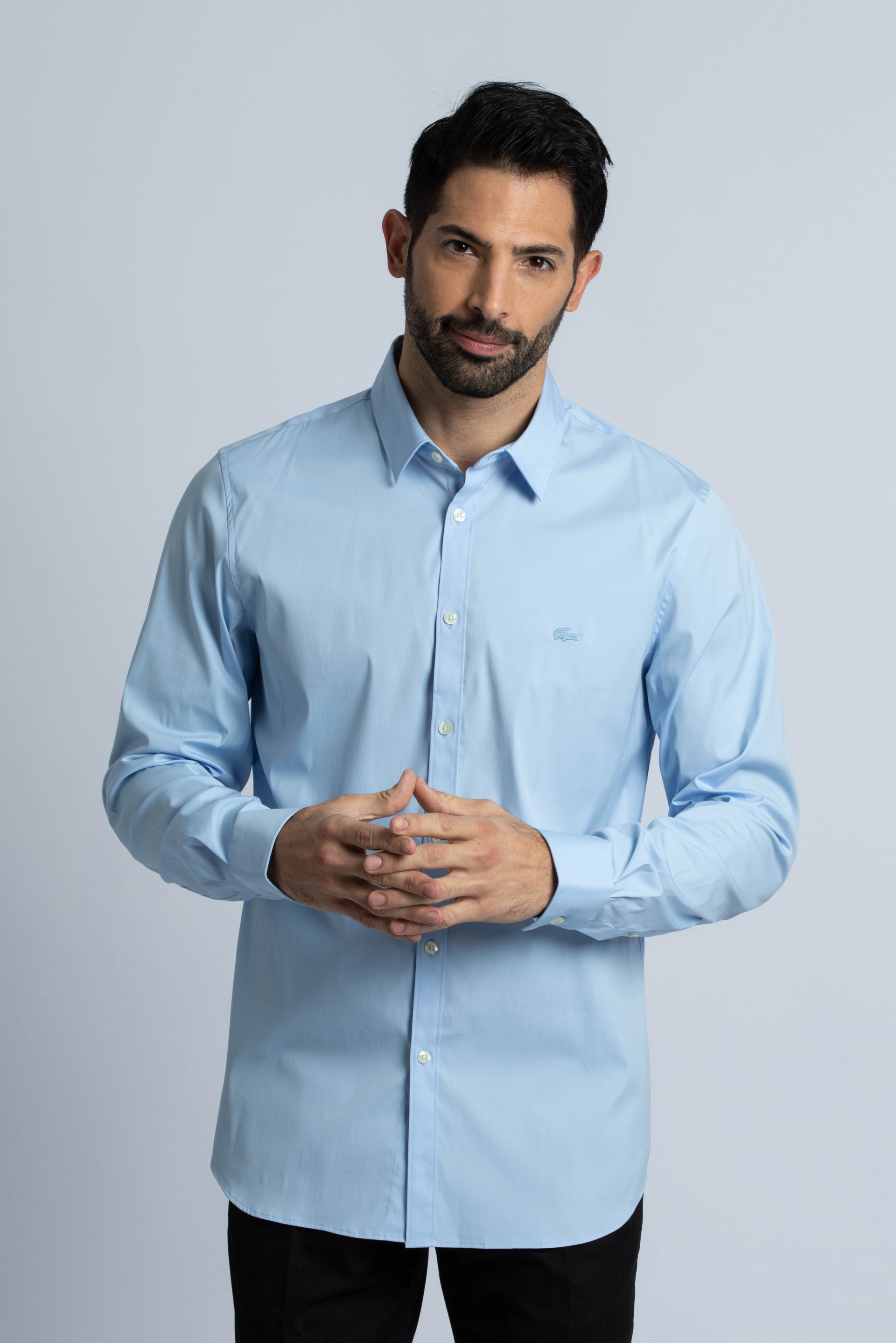 

Lacoste Slim Fit Stretch Cotton Poplin Shirt