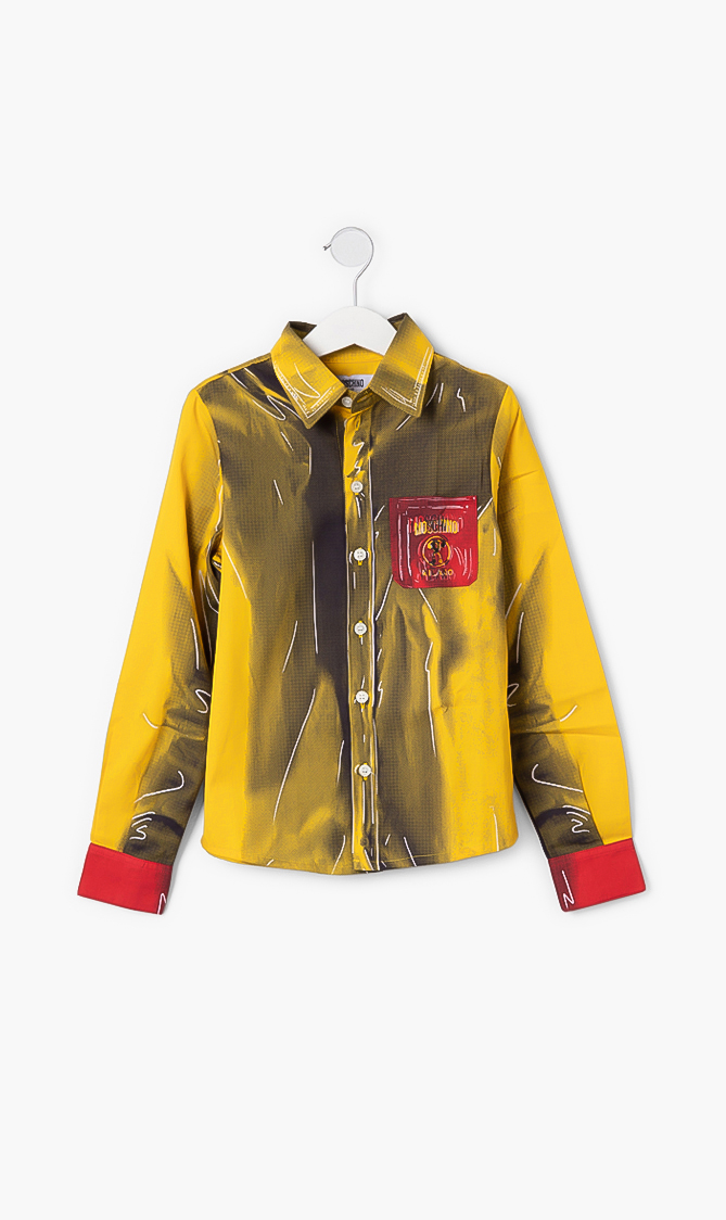 

Moschino Printed Long Sleeve Shirt