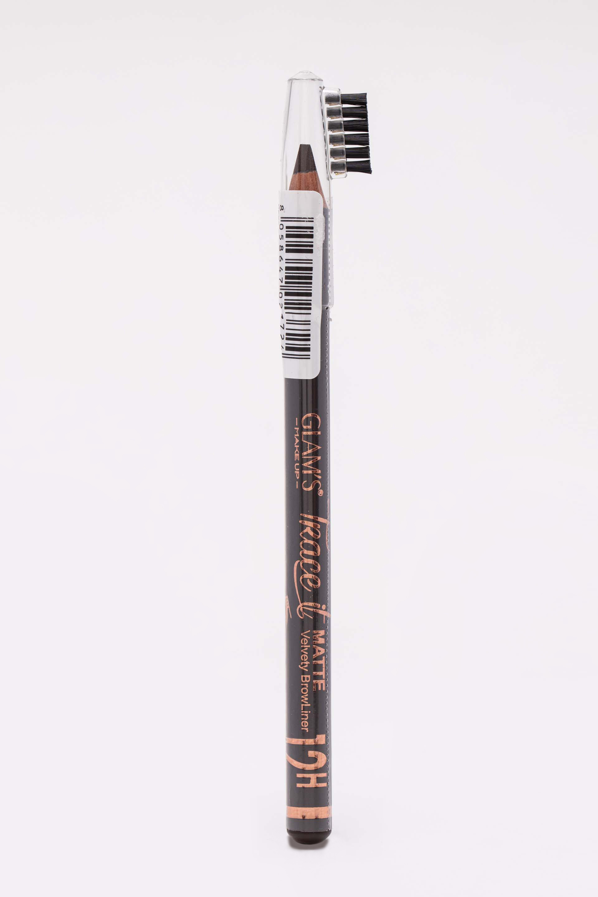 

Glam's Trace It Matte Velvety Browliner, Deep Brown 798