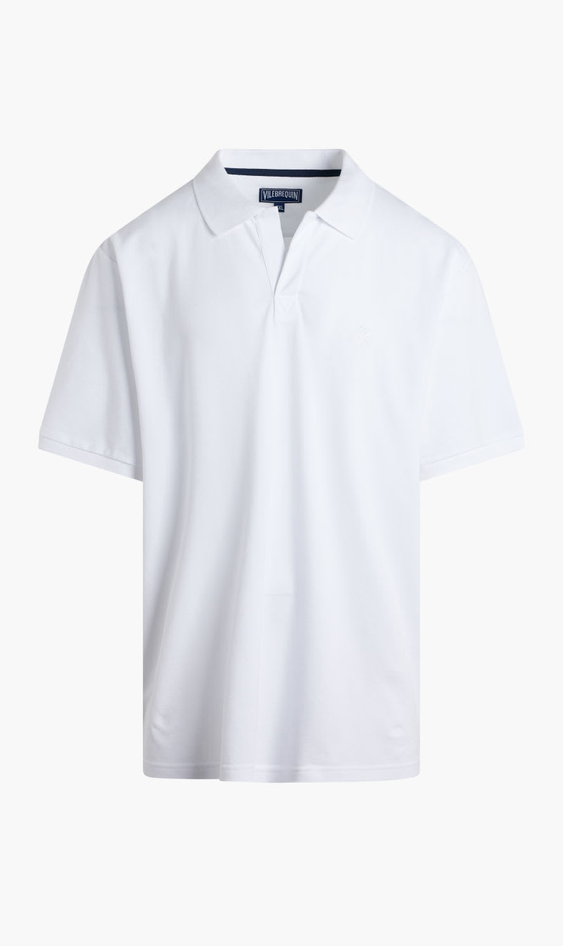 

Vilebrequin White Paloon Basic Polo for Men | The Deal Outlet