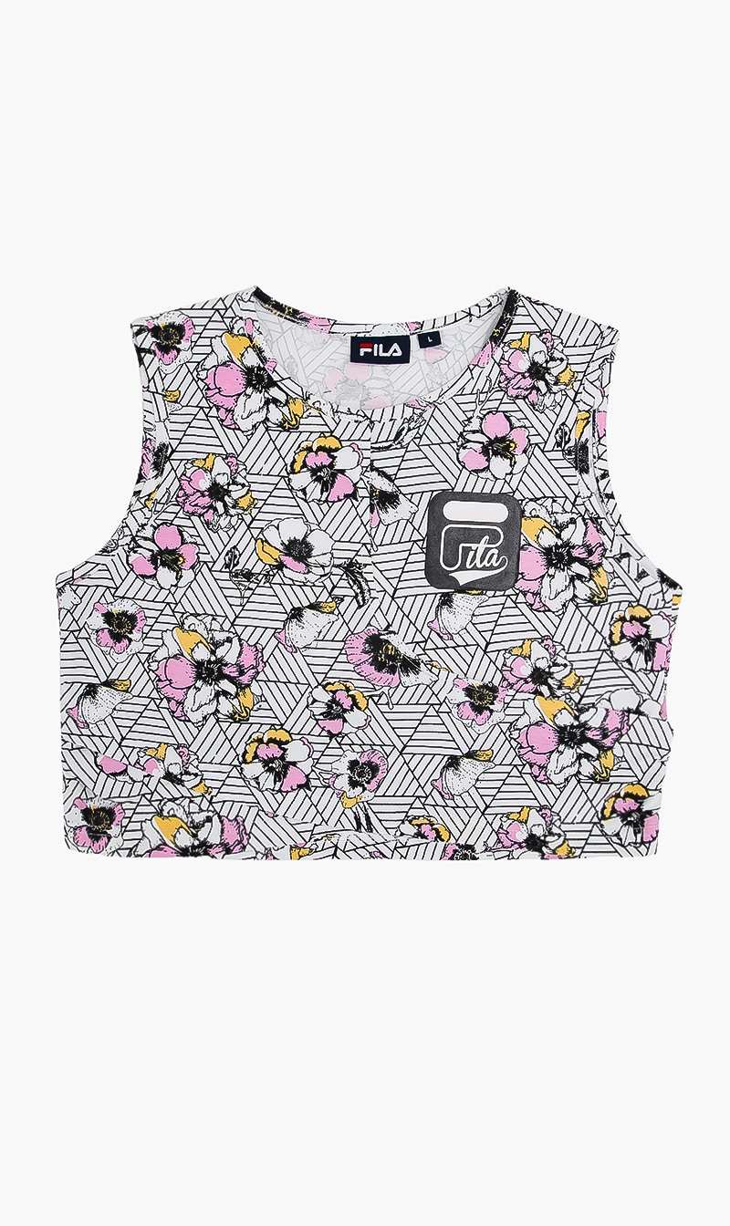 

Fila White Lyn Top for Women | The Deal Outlet