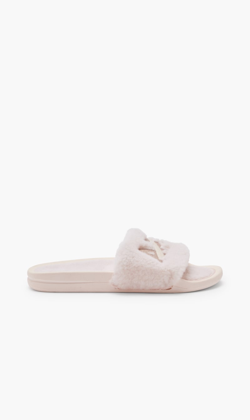 

Shearling Slide, Pink