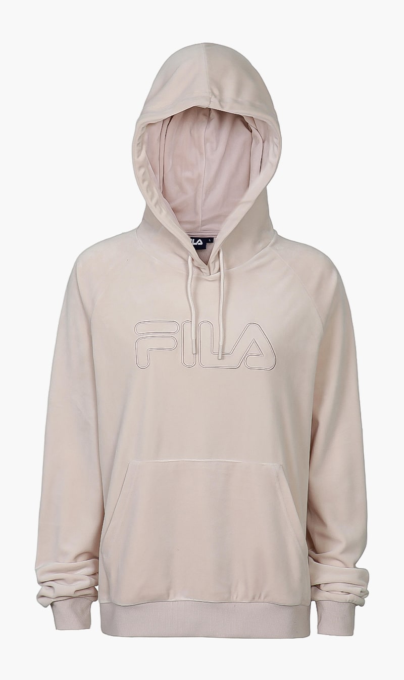 

Velour Hoodie, Pink