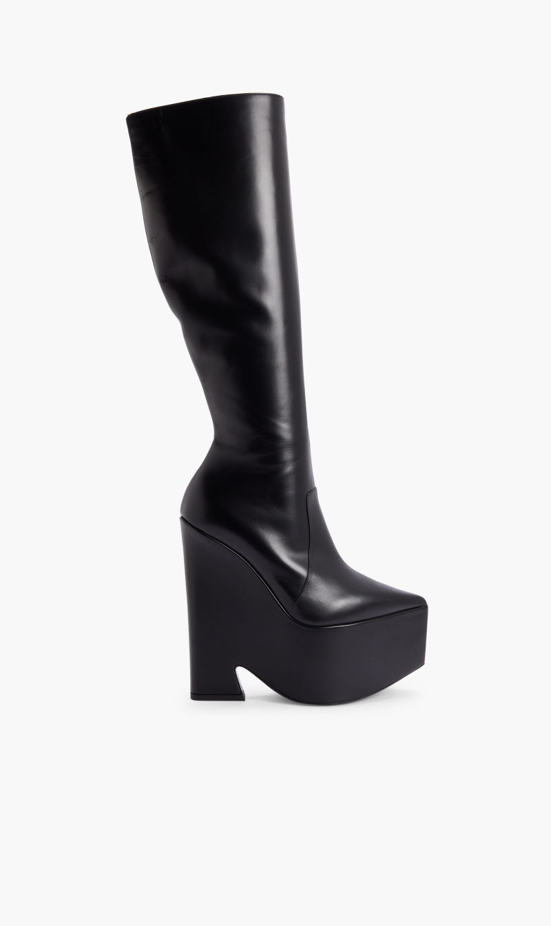 

Versace Multi-color Plain Round Toe Boot Heels for Women | The Deal Outlet