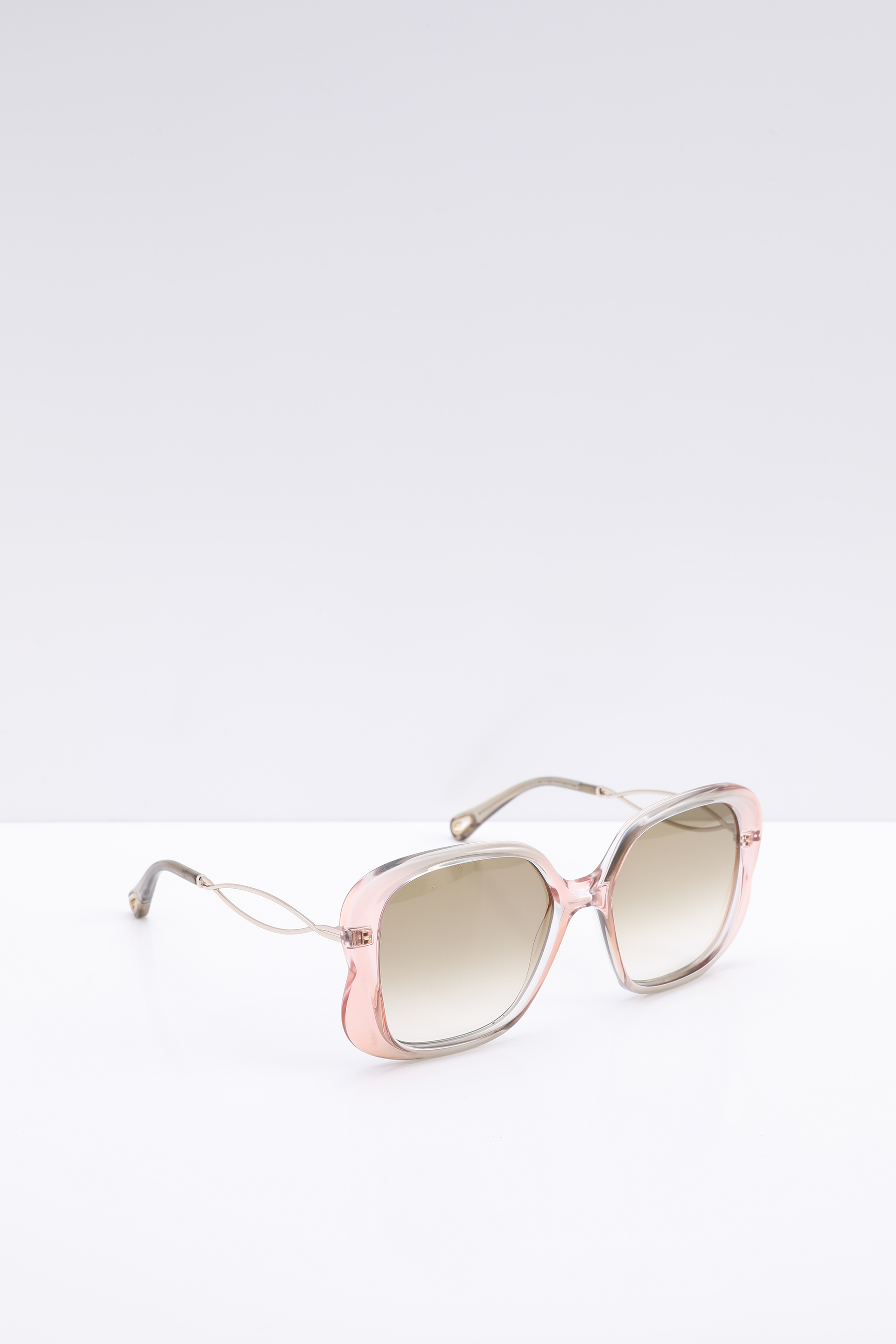 

Chloe Transparent Square Women's Sunglasses