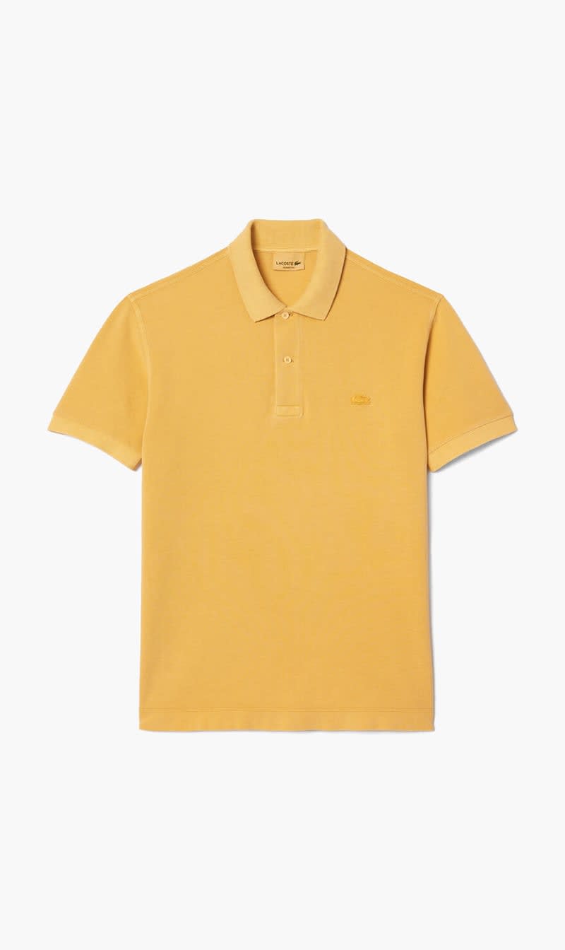 

Lacoste Orange Classic Fit Cotton Pique Polo Shirt for Men | The Deal Outlet