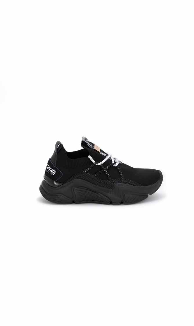 

Roberto Cavalli Harison Knitted Sneakers
