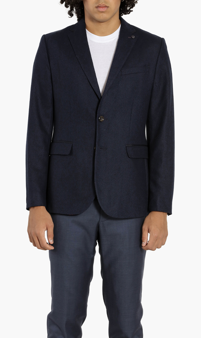 

Ted Baker Glen Semi Plain Wool Blazer