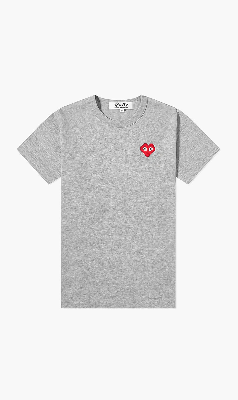 

Play Short Sleeve Knit T-shirt, Grey