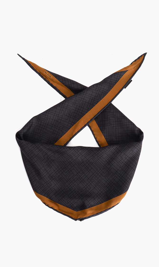 

Pal Zileri Geo Neck Scarf