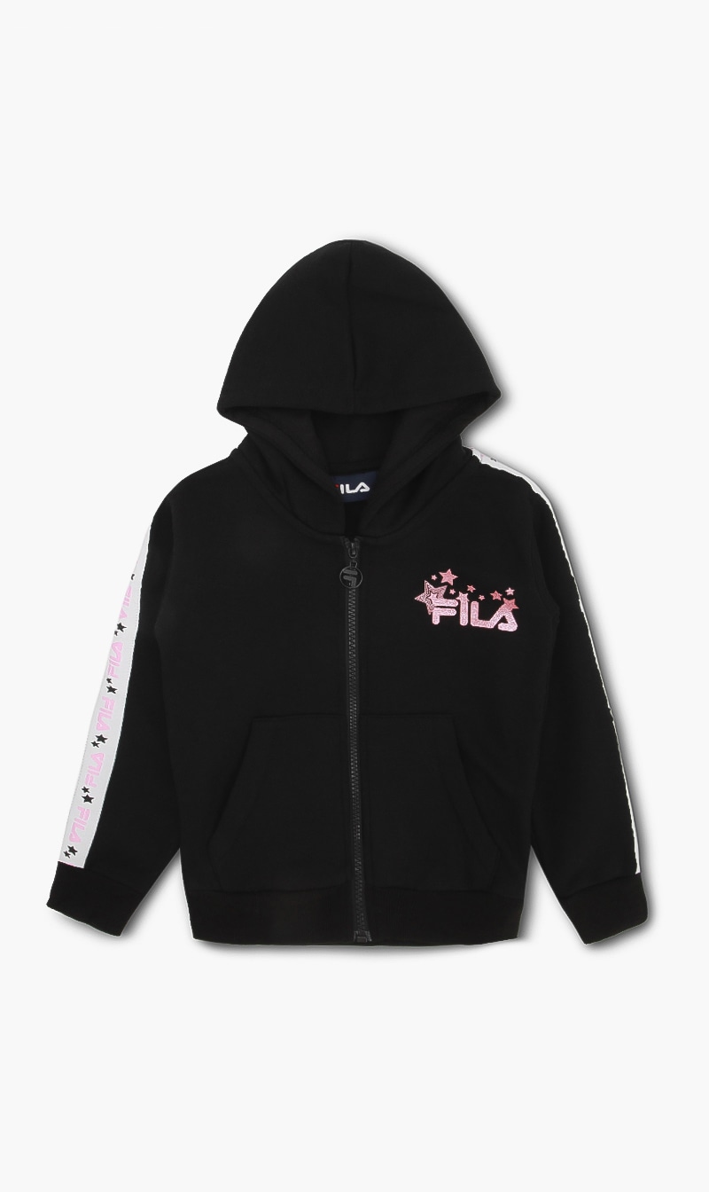 

Zipped Hoodie, Black