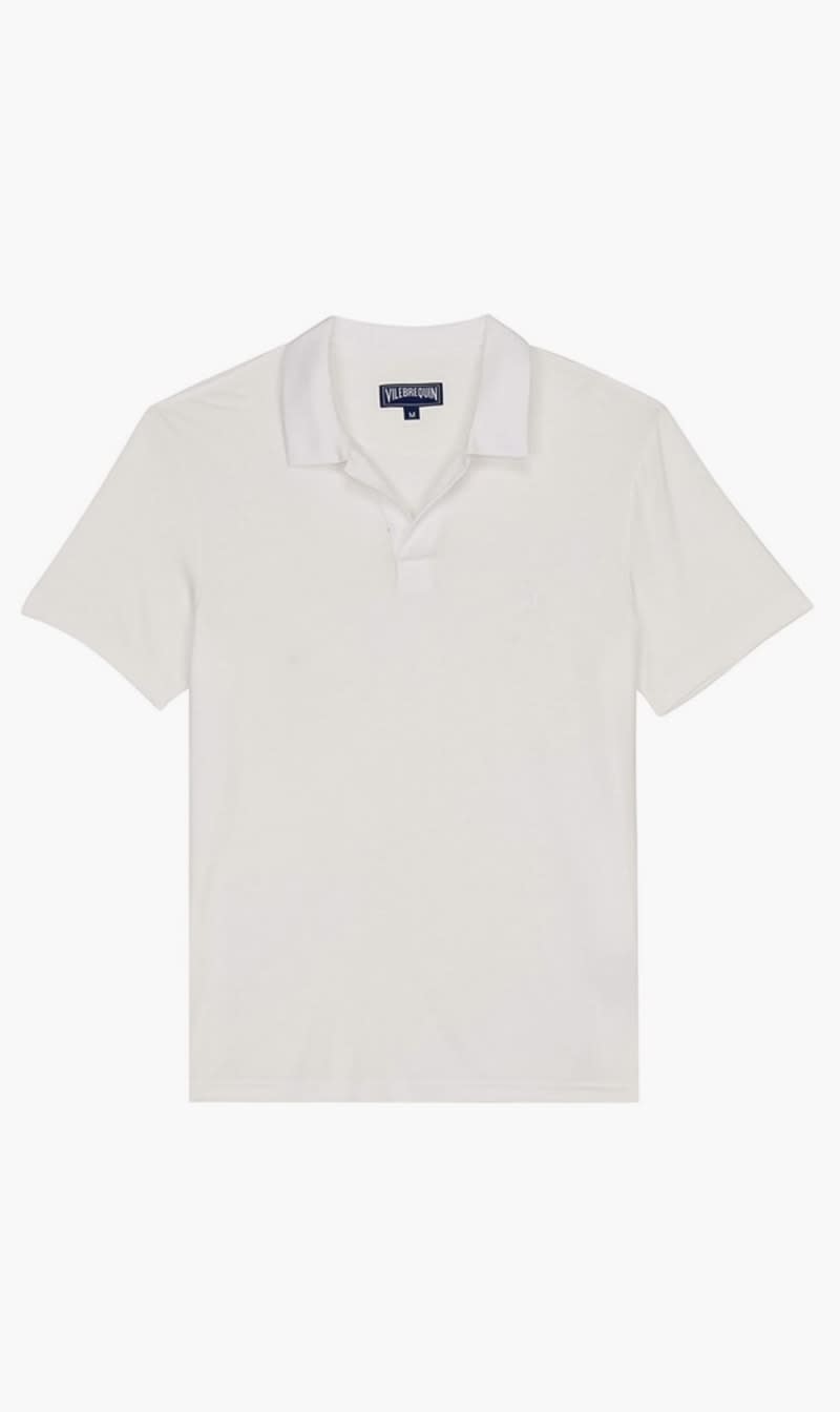 

Vilebrequin White Pirinol White Polo for Men | The Deal Outlet