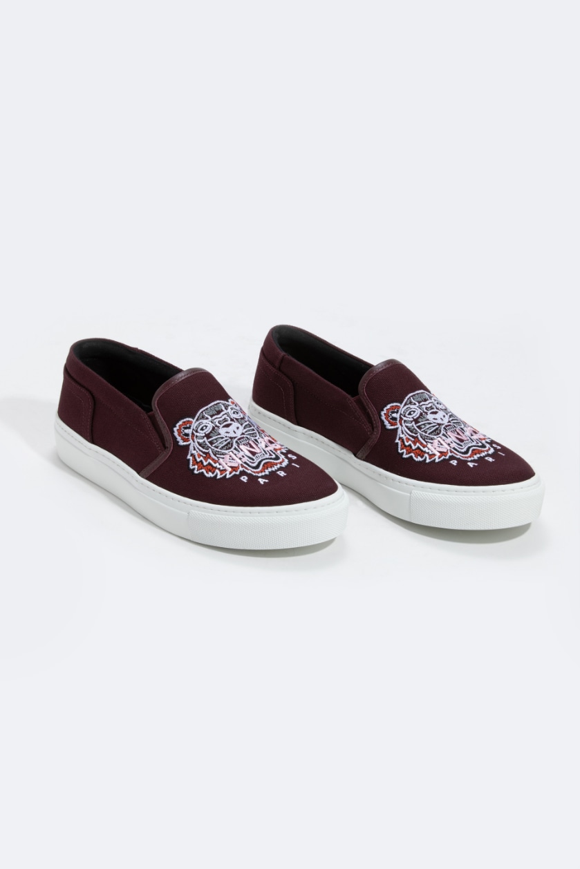

Kenzo K-skate Tiger Slip-on Sneakers
