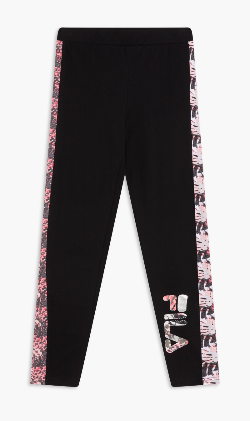 

Fila Black Legging With Floral Print for Women | The Deal Outlet