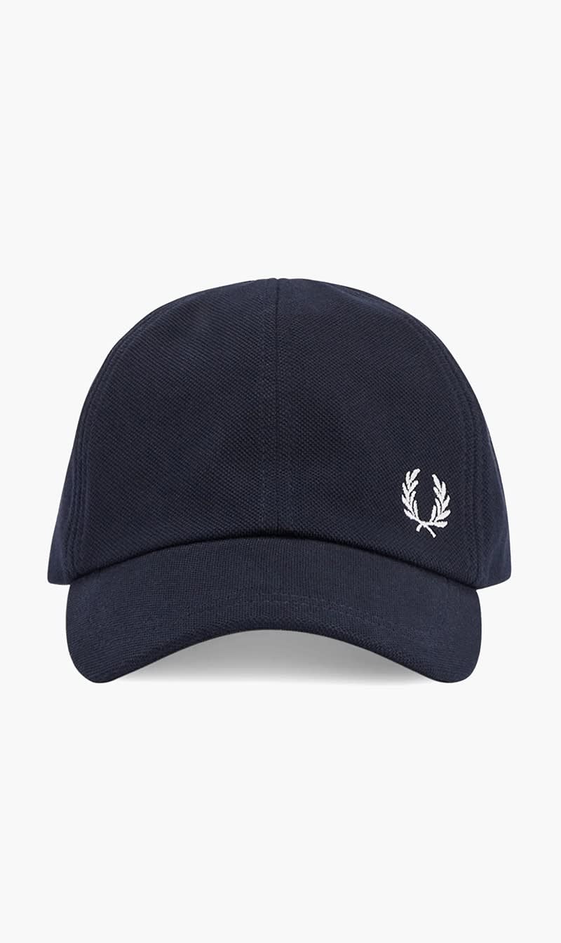 

Fred Perry Blue Pique Classic Cap for Men | The Deal Outlet