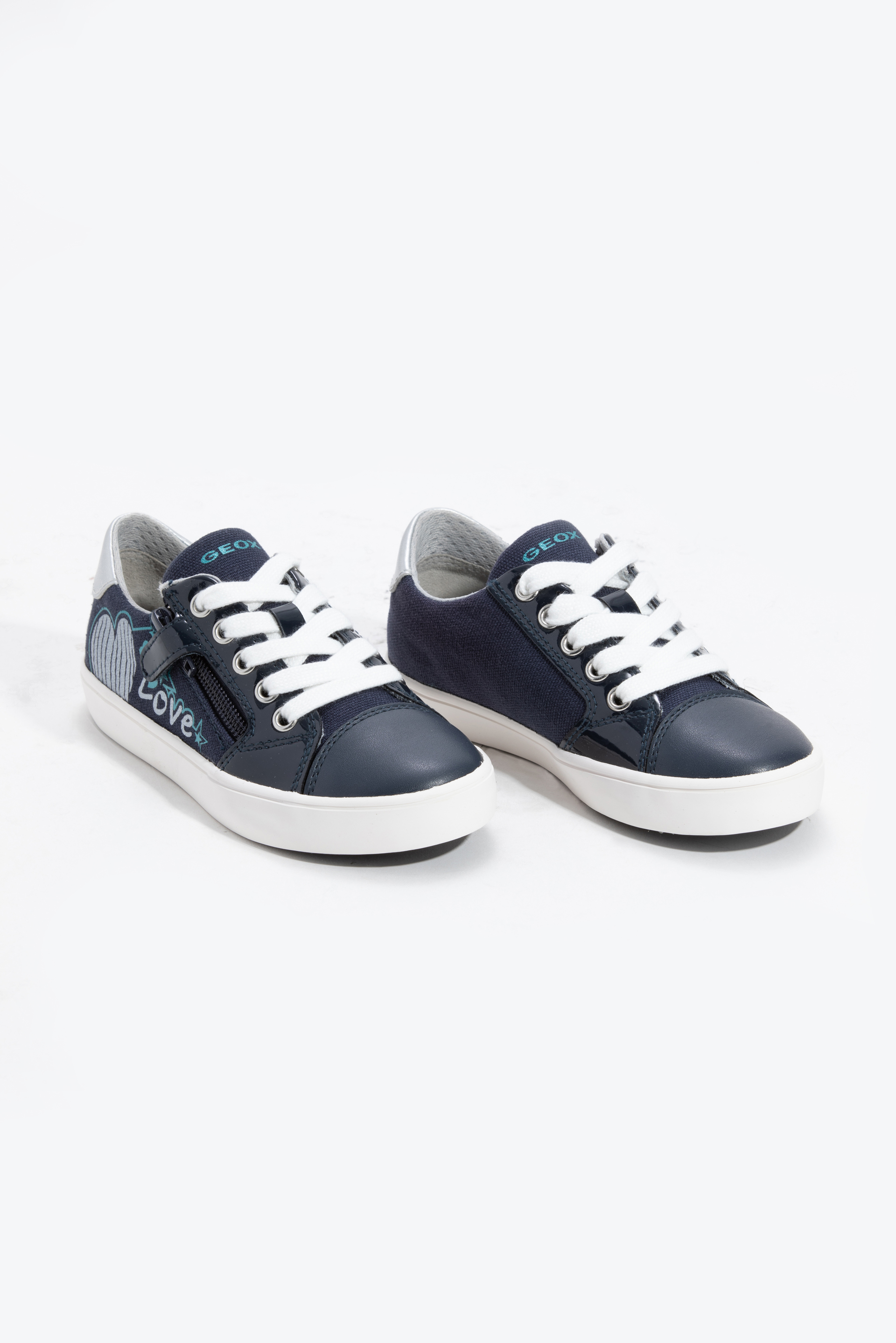 

Geox J Gisli Canvas Sneakers