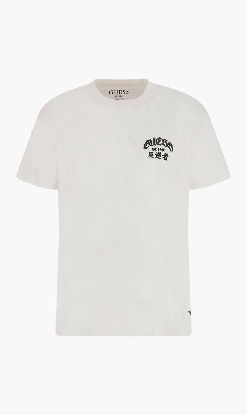 

Guess Multi-color Ss Bsc Eagle Tribal Tee for Men | The Deal Outlet