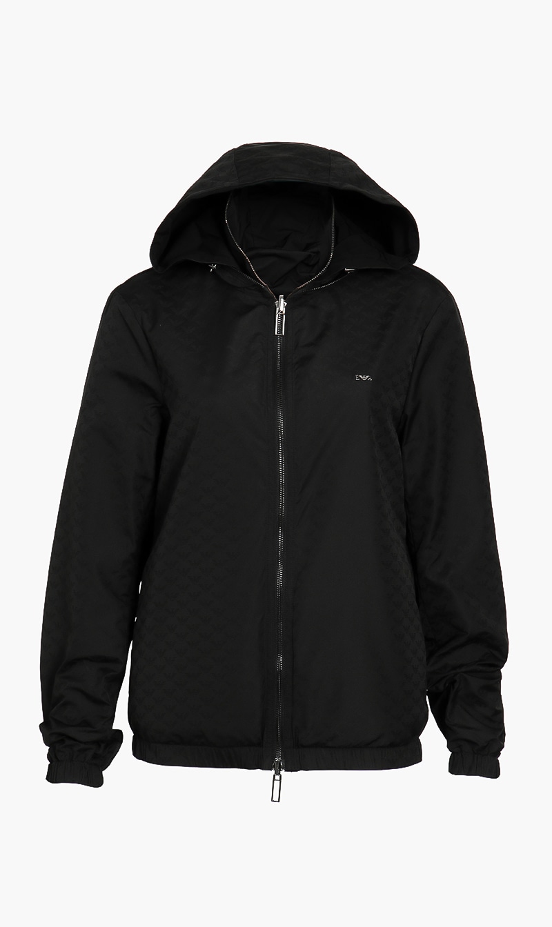 

Hooded Zipper Jacket