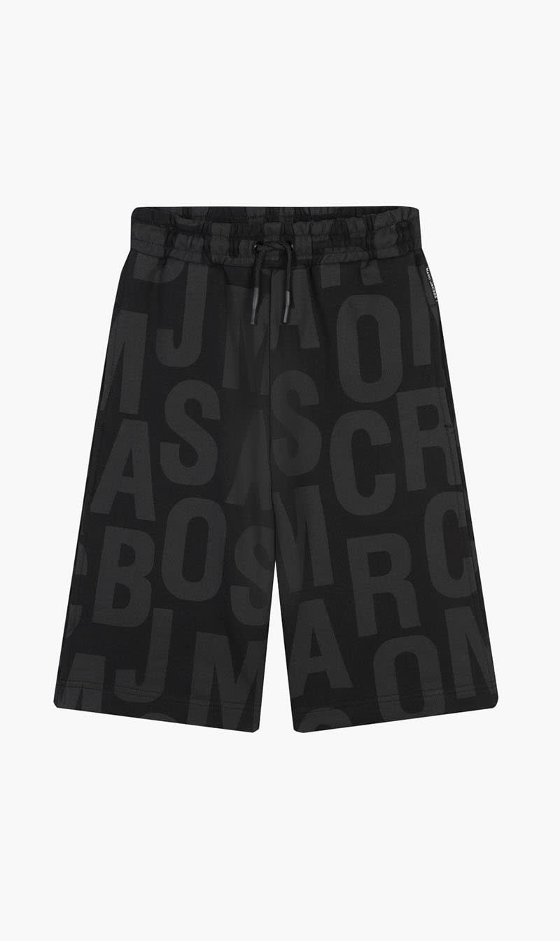 

Marc Jacobs Black All Over Print Cotton Shorts for Boys | The Deal Outlet
