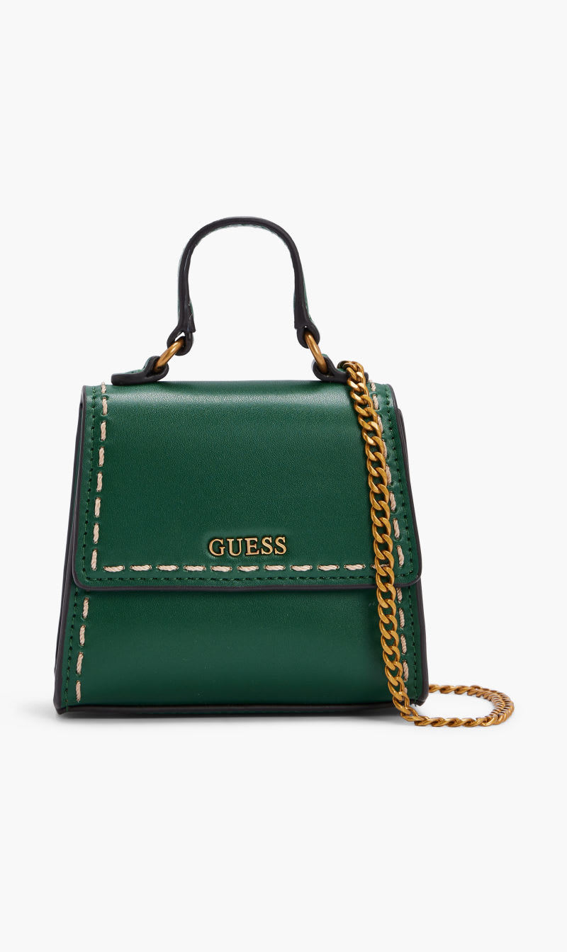 

Guess Green Stephi Micro Mini Flap for Women | The Deal Outlet