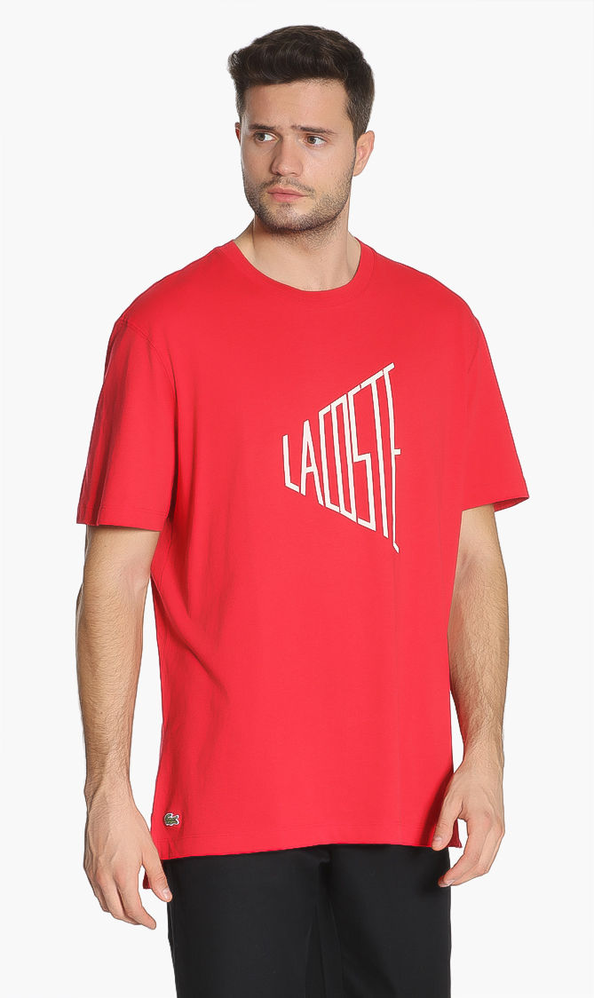 

Lacoste Logo Graphic Regular Fit T-shirt